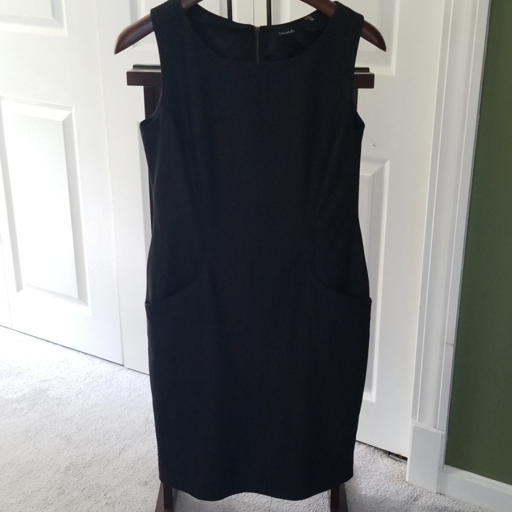 Tahari Slate Gray dress